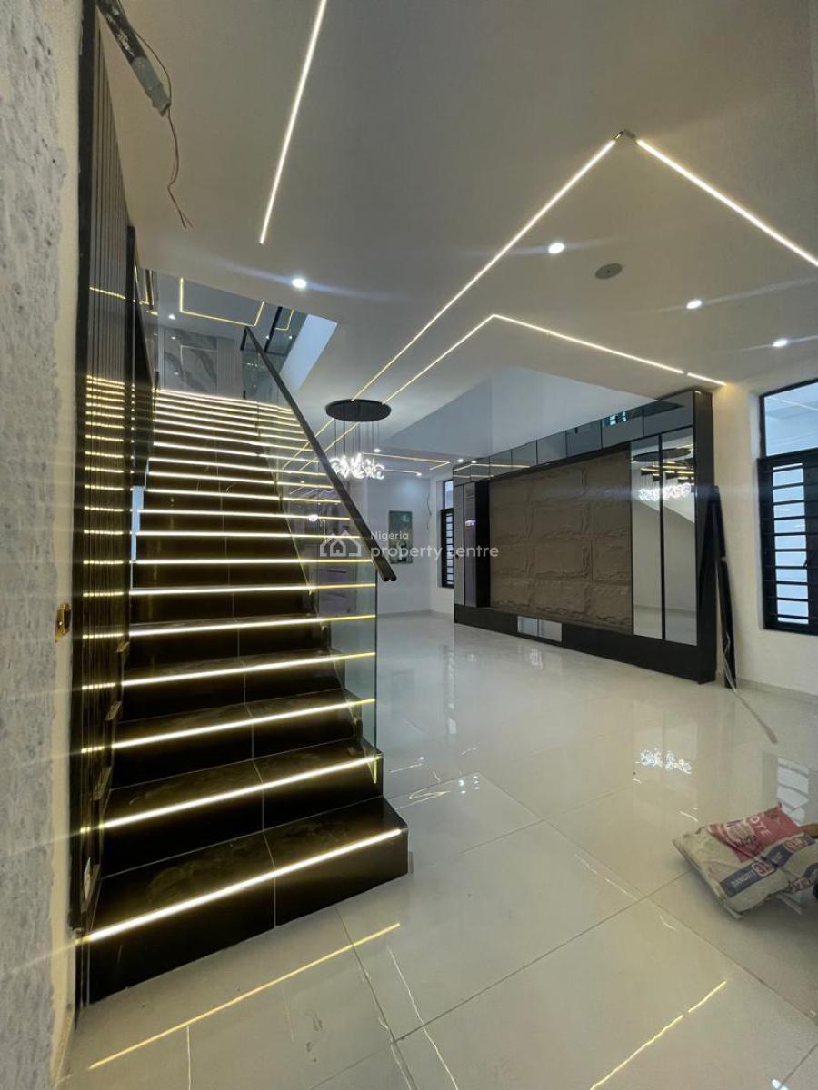 Premium 5 Bedroom Fully Detached Duplex with  Bq,swim Pool, Chevron Toll Gate, Lekki, Lagos, Detached Duplex for Sale