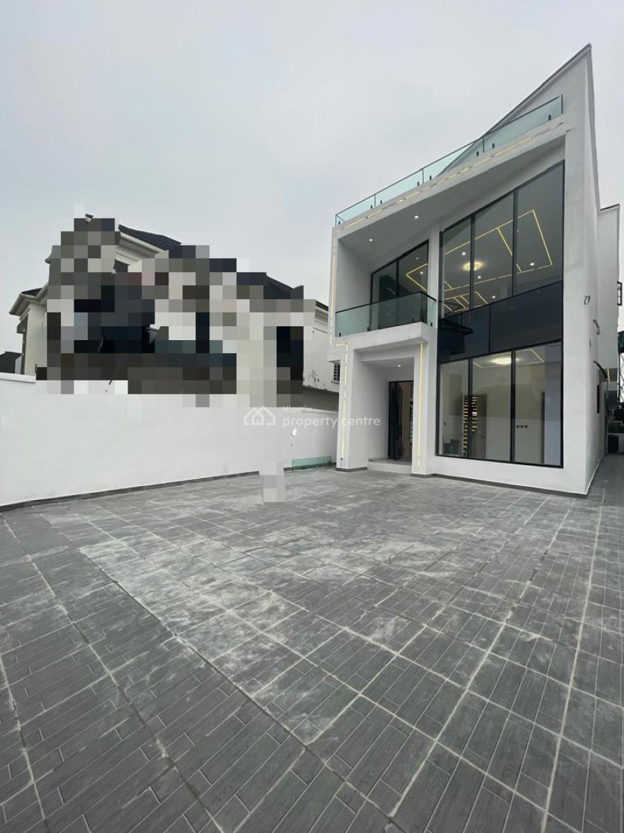 Premium 5 Bedroom Fully Detached Duplex with  Bq,swim Pool, Chevron Toll Gate, Lekki, Lagos, Detached Duplex for Sale