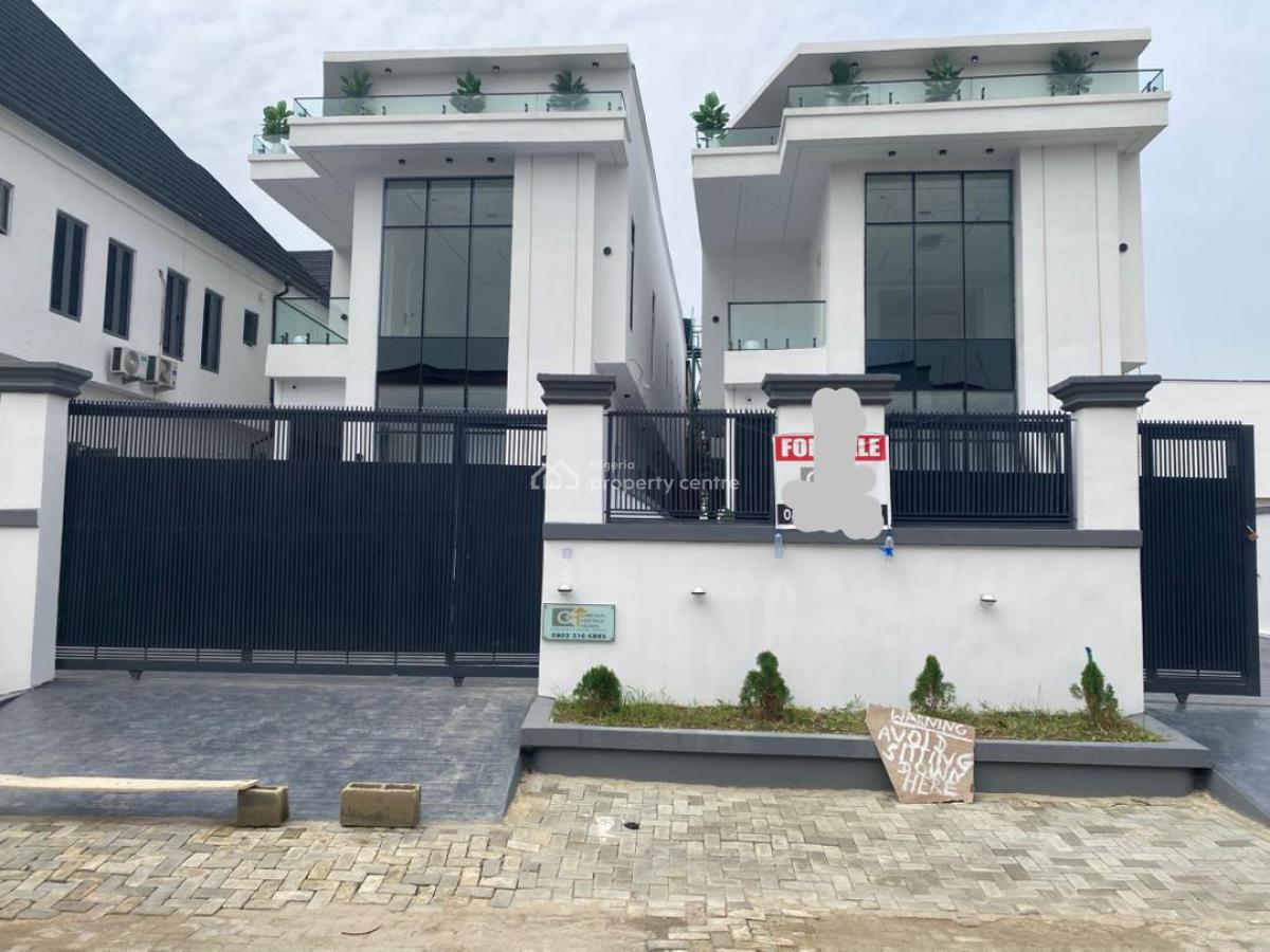 5 Bedrooms Detached Duplex with a Bq, Harris Drive, Vgc, Lekki, Lagos, Detached Duplex for Sale