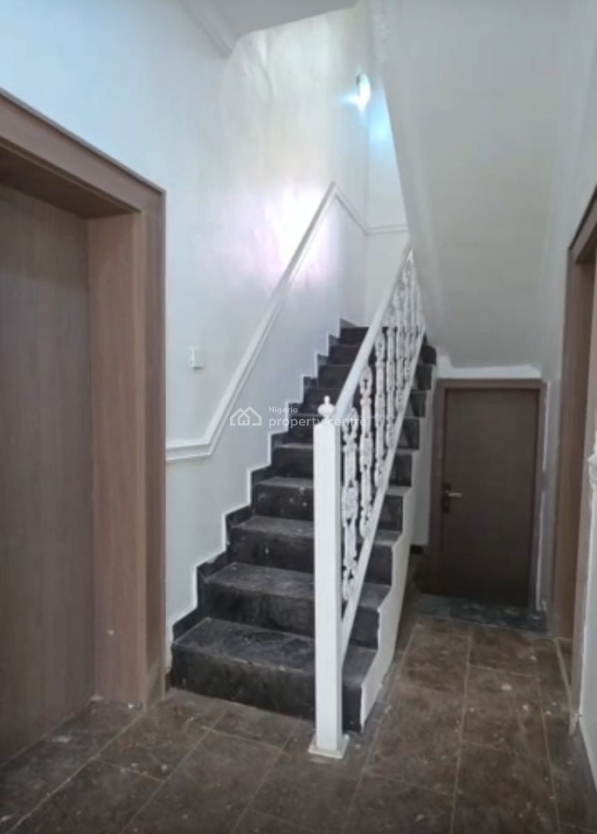 Fully Detached 4 Bedroom Duplex with Bq,ac,6cars Parking, Tarred Road, By Polaris, Life Camp, Abuja, Detached Duplex for Rent