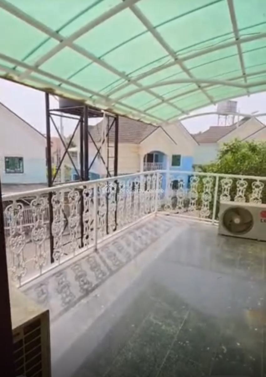Fully Detached 4 Bedroom Duplex with Bq,ac,6cars Parking, Tarred Road, By Polaris, Life Camp, Abuja, Detached Duplex for Rent