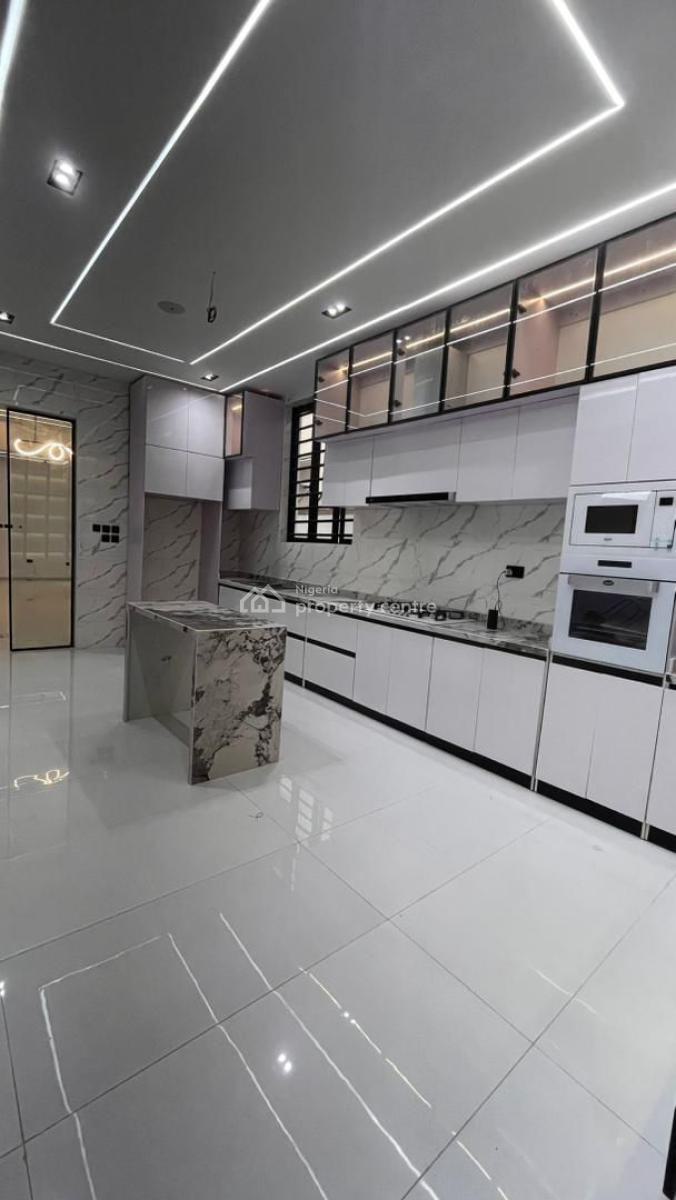 Beautifully Built 5 Bedroom Fully Detached Duplex with  Bq, Swim Pool, Chevron Toll Gate., Lekki, Lagos, Detached Duplex for Sale