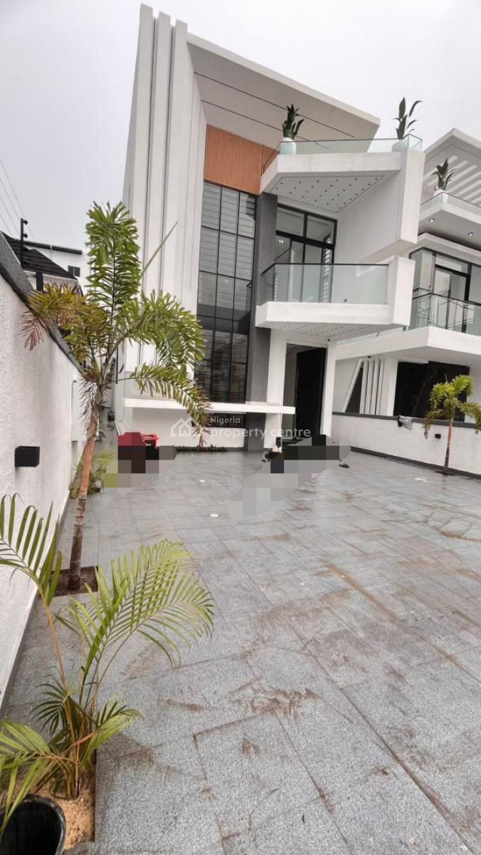 Beautifully Built 5 Bedroom Fully Detached Duplex with  Bq, Swim Pool, Chevron Toll Gate., Lekki, Lagos, Detached Duplex for Sale