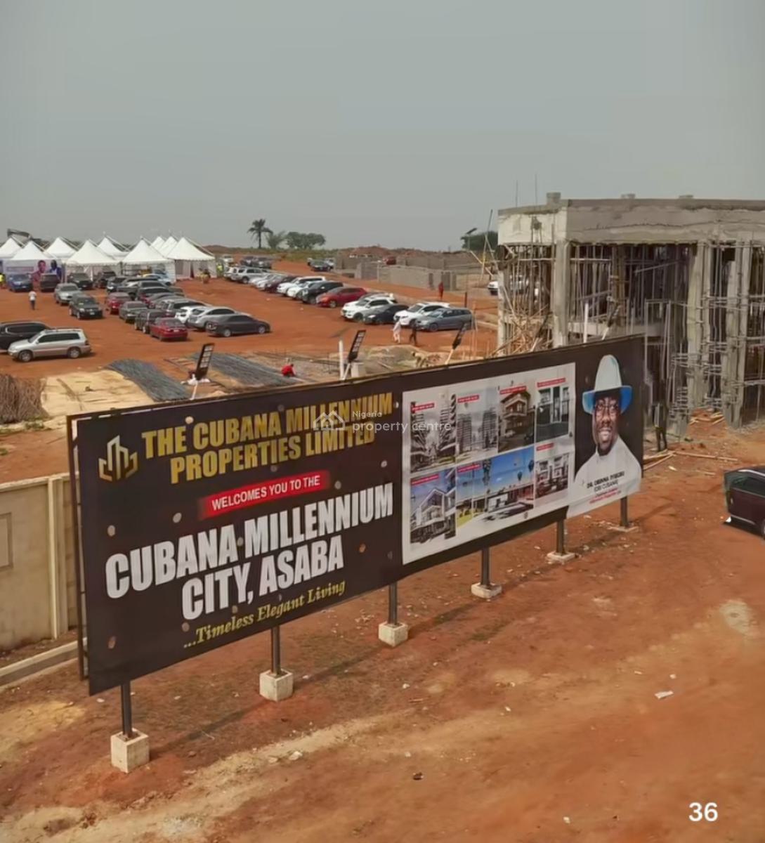 Land Approved for Building at Cubana Millennium City, Asaba, Asaba, Delta, Residential Land for Sale