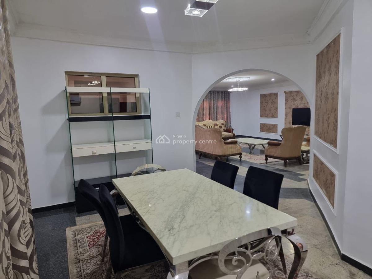 a Well-built Serviced & Furnished 3 Bedroom Flat + 1 Bq, Utako, Abuja, Flat / Apartment for Rent