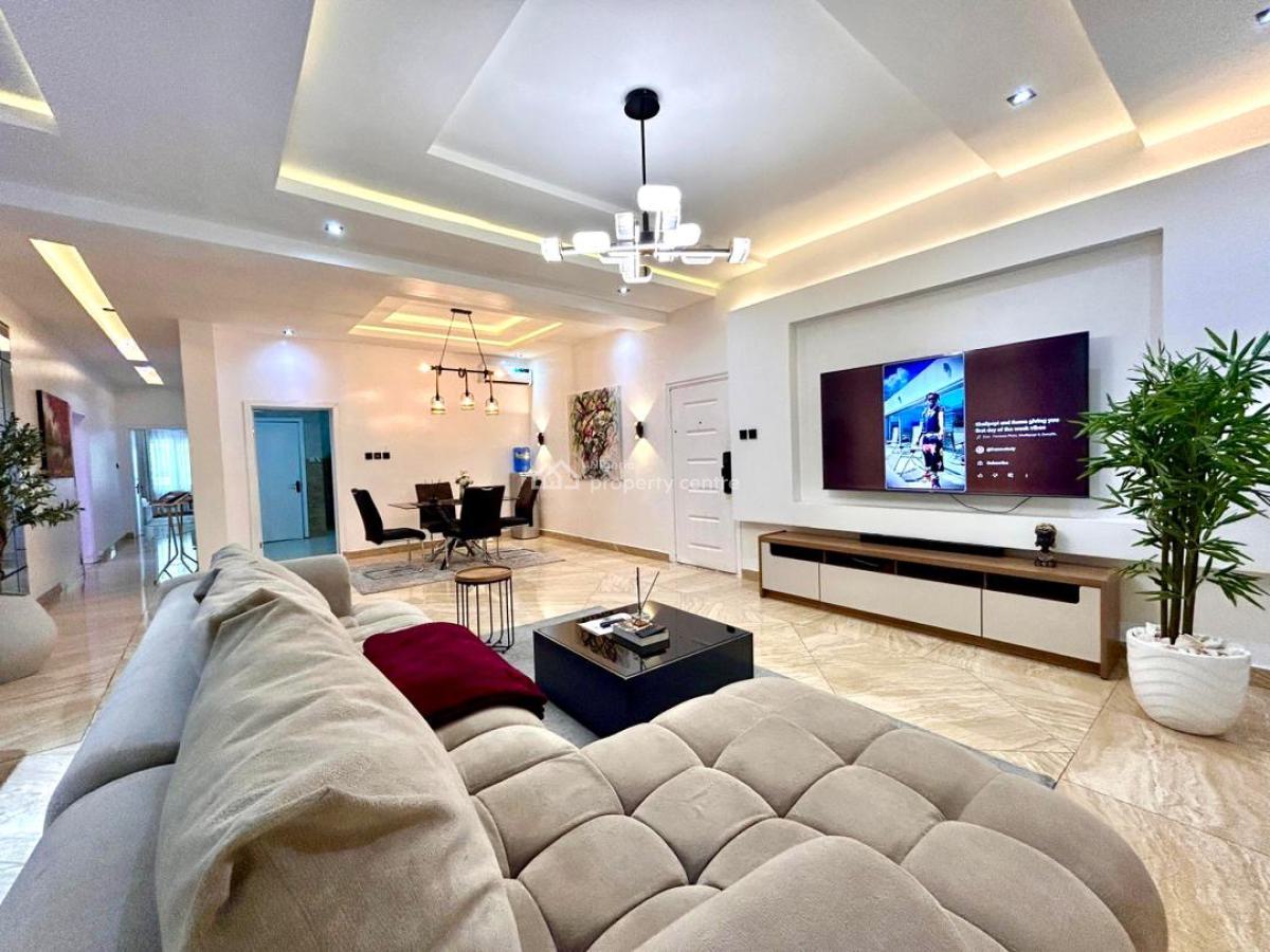 Luxury 3 Bedroom Apartment with a Swimming Pool, Snooker Board and Gym, Parkview Estate, Ikoyi, Lagos, Flat / Apartment Short Let