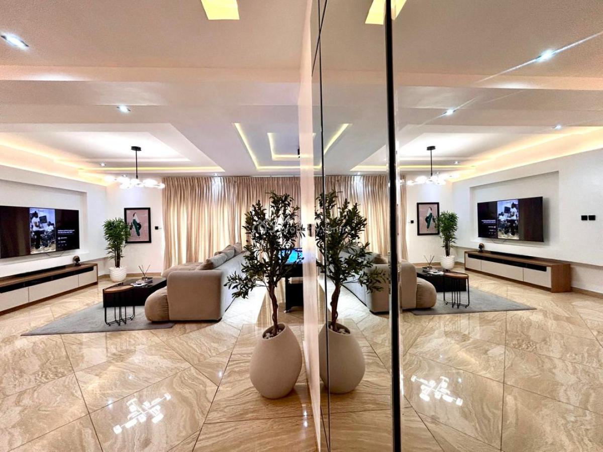 Luxury 3 Bedroom Apartment with a Swimming Pool, Snooker Board and Gym, Parkview Estate, Ikoyi, Lagos, Flat / Apartment Short Let