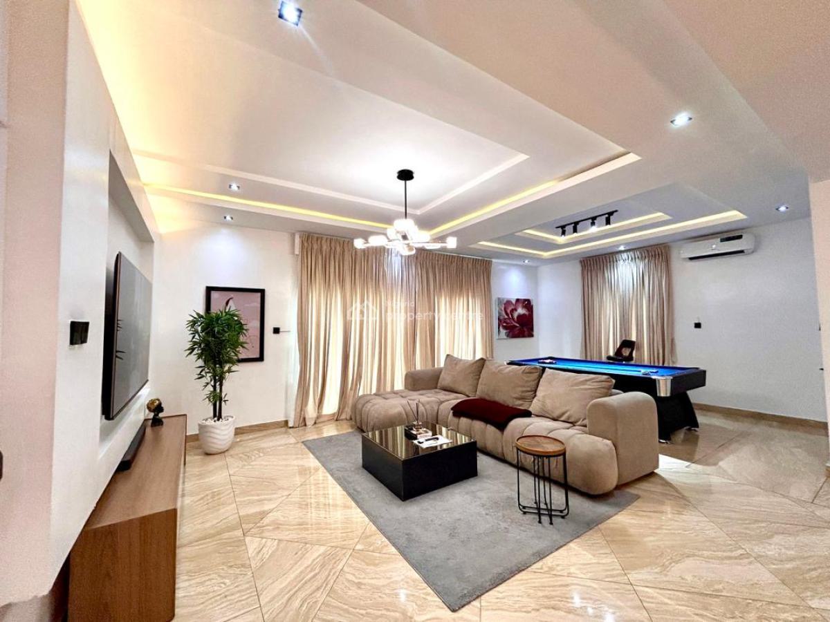 Luxury 3 Bedroom Apartment with a Swimming Pool, Snooker Board and Gym, Parkview Estate, Ikoyi, Lagos, Flat / Apartment Short Let