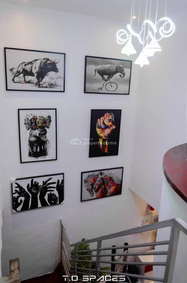 Luxury Furnished 2 Bedrooms Maisonette in a Secured Estate, Directly Facing Freedom Way, Lekki Phase 1, Lekki, Lagos, Flat / Apartment for Rent