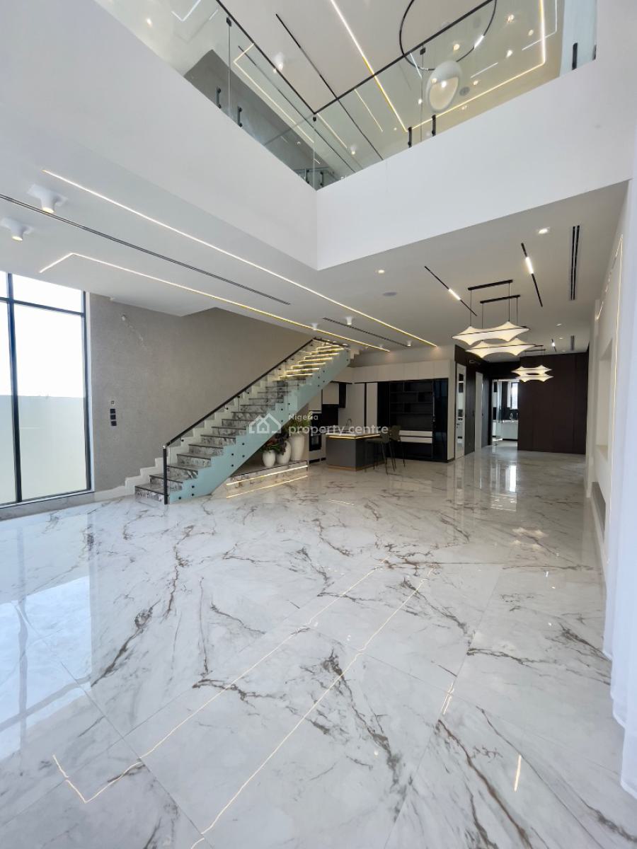 Exclusively Finished 5 Bedroom Luxury Home with, Cinema & Rooftop Terrace, Lekki Phase 1, Lekki, Lagos, Detached Duplex for Sale