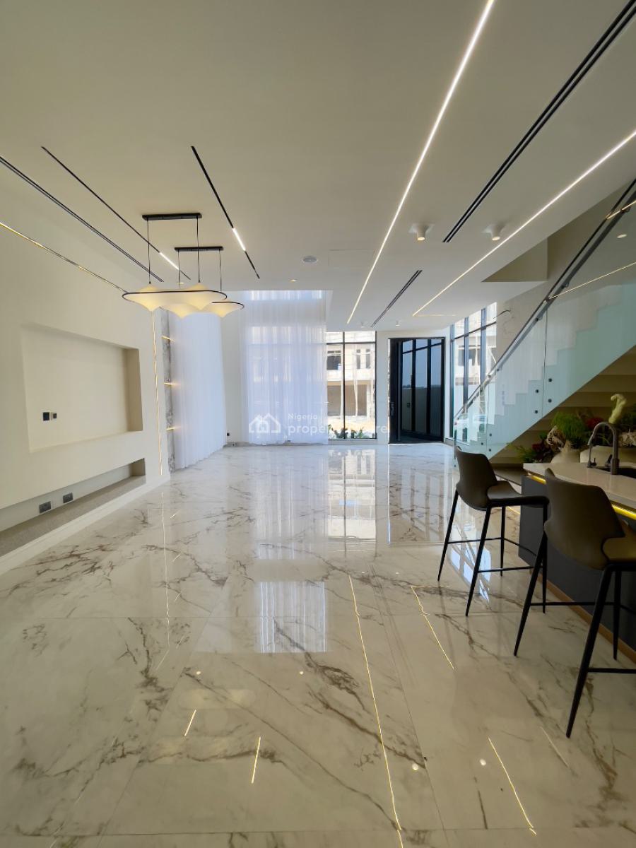 Exclusively Finished 5 Bedroom Luxury Home with, Cinema & Rooftop Terrace, Lekki Phase 1, Lekki, Lagos, Detached Duplex for Sale