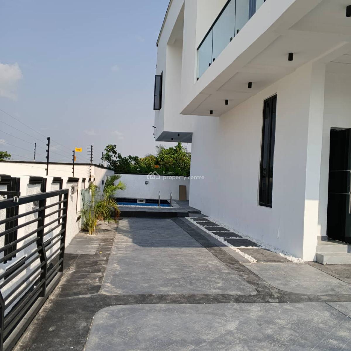 Brand New 5 Bedroom Fully Detached Duplex with Swimming Pool, Abraham Adesanya, Ajah, Lagos, Detached Duplex for Sale