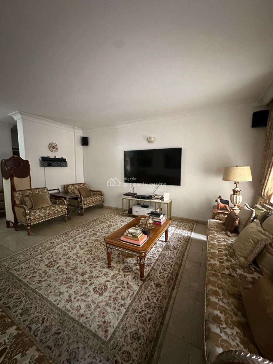 Spacious, Well-maintained 3-bedroom Fully Furnished Apartment with Bq, Ikoyi, Lagos, Flat / Apartment for Rent