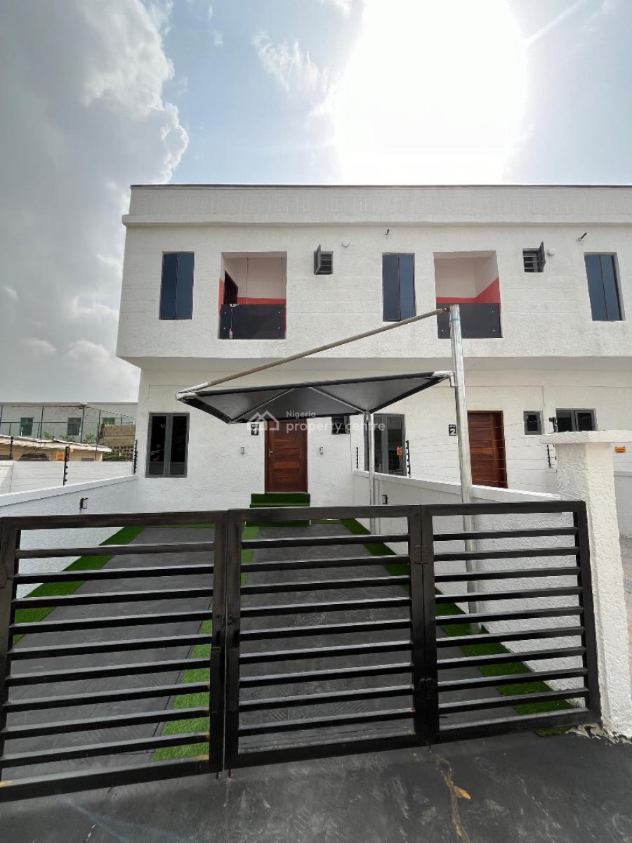 4 Bedroom Terrace Duplex, Before Lagos Business School Off Abraham Adesanya Ajah Lagos, Ajah, Lagos, Terraced Duplex for Sale