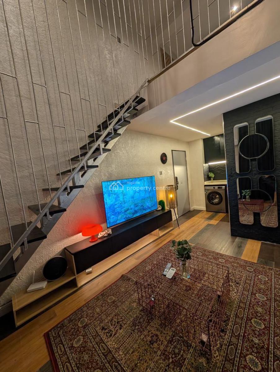 Cozy One Bedroom Loft, Yaba, Lagos, Flat / Apartment Short Let