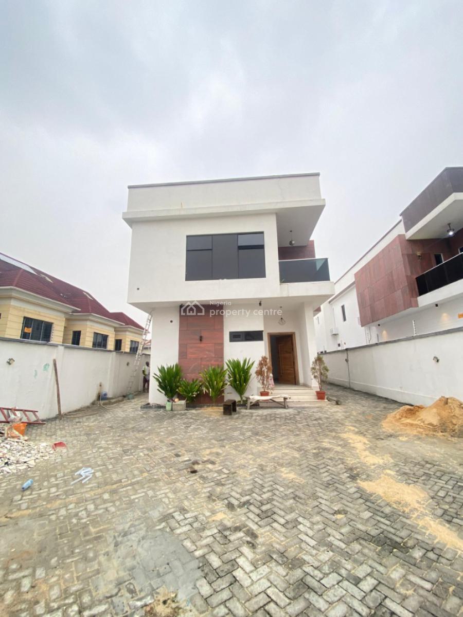 Ultra 5-bedroom Executive Mansion with 2 Room Bq,huge Compound & 24/7 Power, Off Admiralty, Lekki Phase 1, Lekki, Lagos, Detached Duplex for Rent