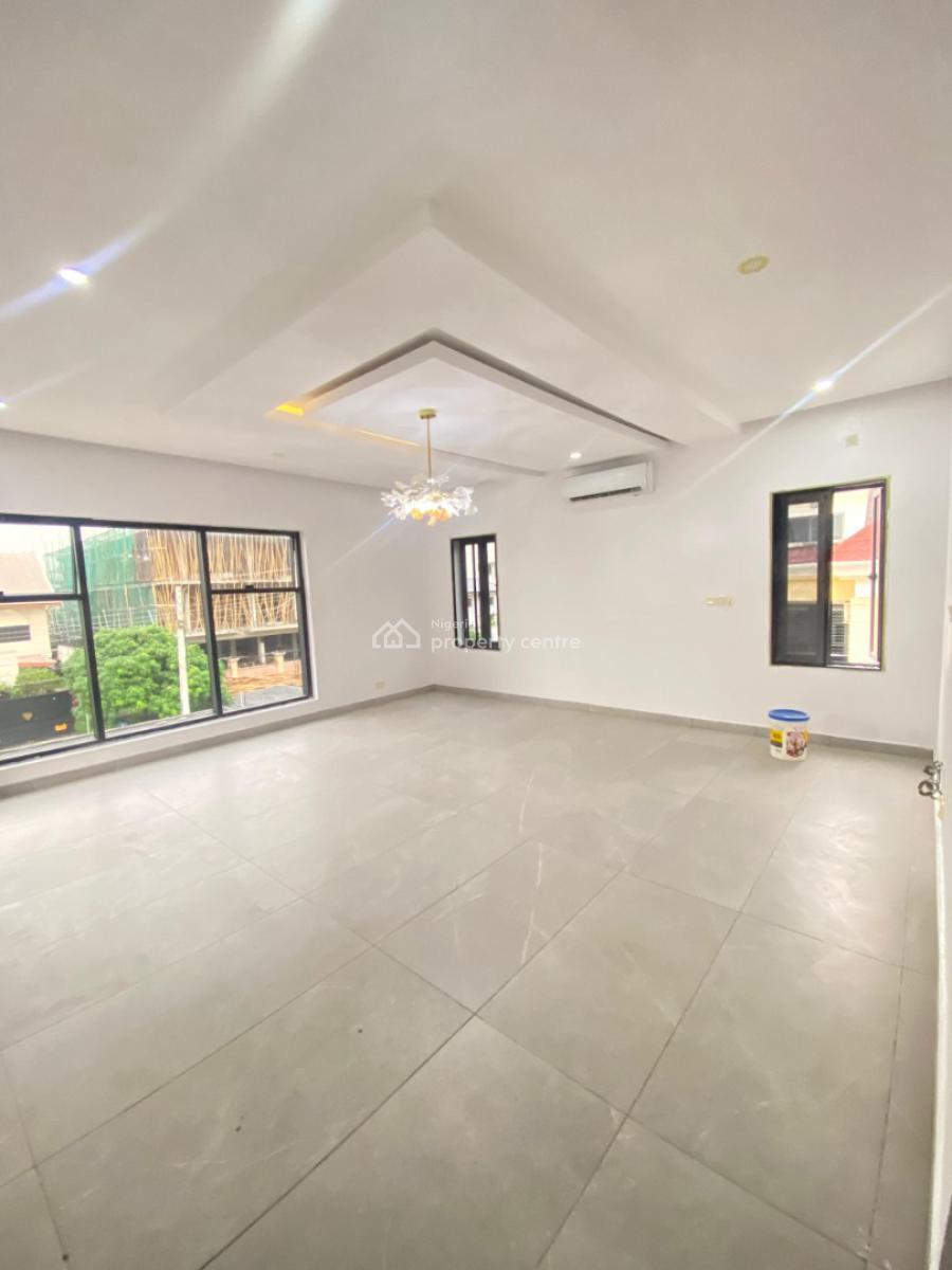 Ultra 5-bedroom Executive Mansion with 2 Room Bq,huge Compound & 24/7 Power, Off Admiralty, Lekki Phase 1, Lekki, Lagos, Detached Duplex for Rent