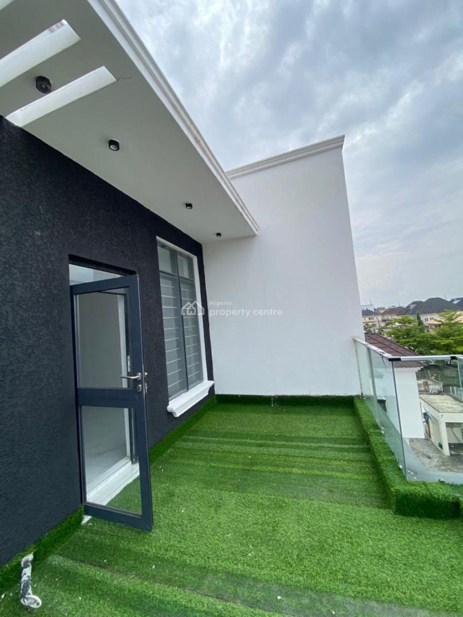 Luxury Contemporary 5 Bedrooms Semi Detached Duplex with Bq, Agungi, Lekki, Lagos, Semi-detached Duplex for Sale