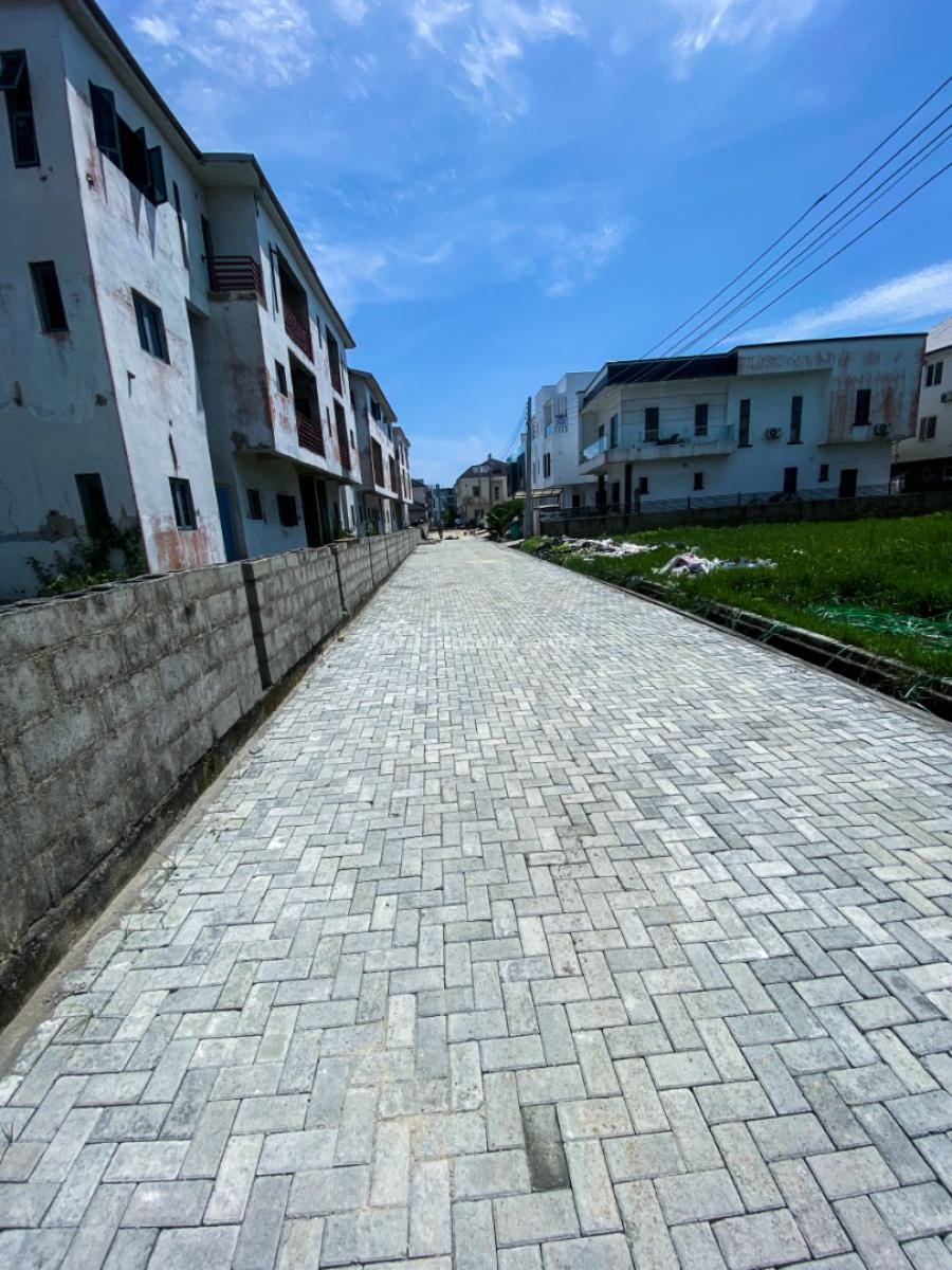 5 Bedroom Semi-detached Duplex on G+2 Floors with Fully Fitted Kitchen, Oceanbay Estate, Orchid Road, Chevron Toll Gate M, Lekki, Lagos, Semi-detached Duplex for Sale