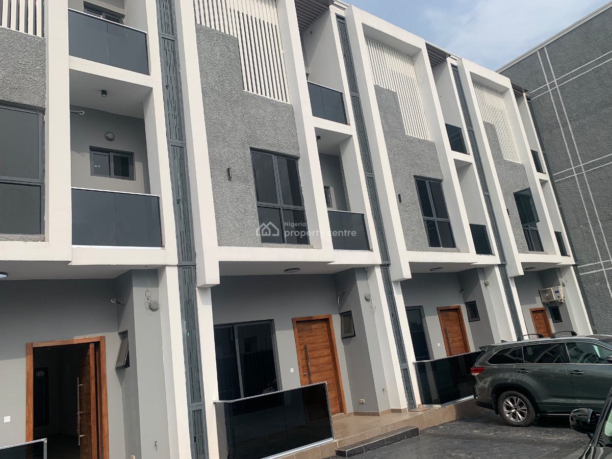 4 Bedroom Duplex Terrace with Bq, Gra Phase 2, Magodo, Lagos, Terraced Duplex for Rent