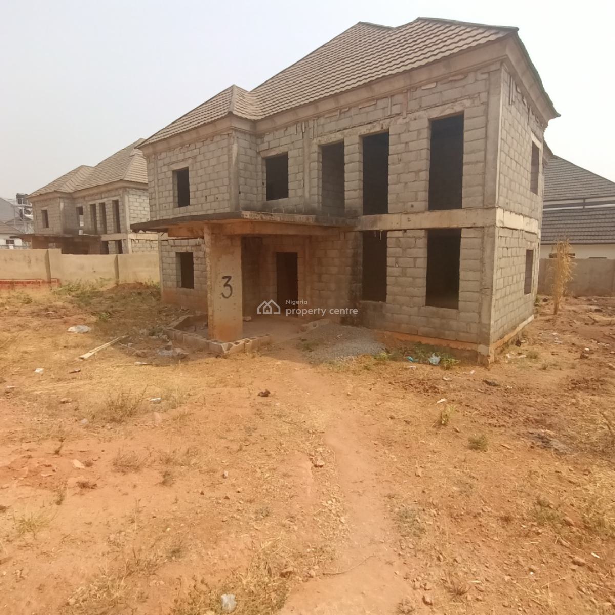 5 Bedroom Detached Duplex with Bq (carcass), Admiralty Estate, Asokoro District, Abuja, House for Sale