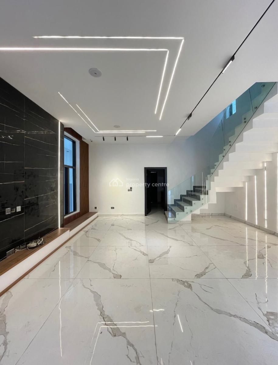 Contemporary 5 Bedroom Detached on Two Floors with an Open Terrace,, Ikate, Lekki, Lagos, Detached Duplex for Sale