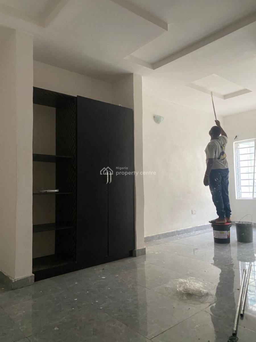 Sharp 1bedroom Upstairs, Sangotedo, Ajah, Lagos, Mini Flat (room and Parlour) for Rent