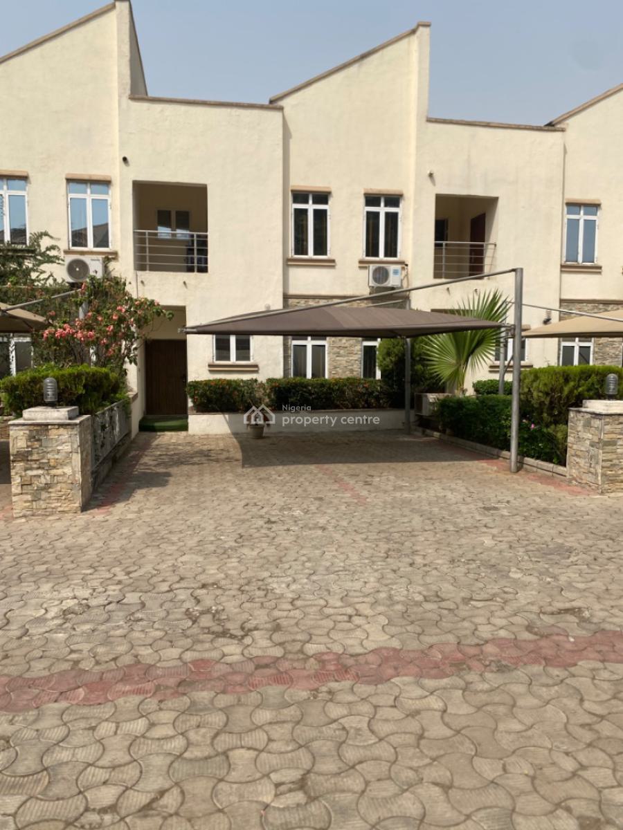 Luxury 4 Bedroom Terrace With1bq , Swimming Pool/ Gen /ac/ Inverter, Jabi, Abuja, Terraced Duplex for Rent