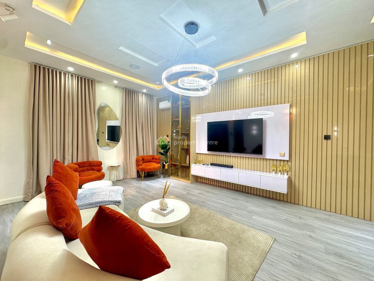 Fully Furnished 2 Bedroom Apartment with 24/7 Electricity, Lekki Phase 1, Lekki, Lagos, Flat / Apartment for Rent