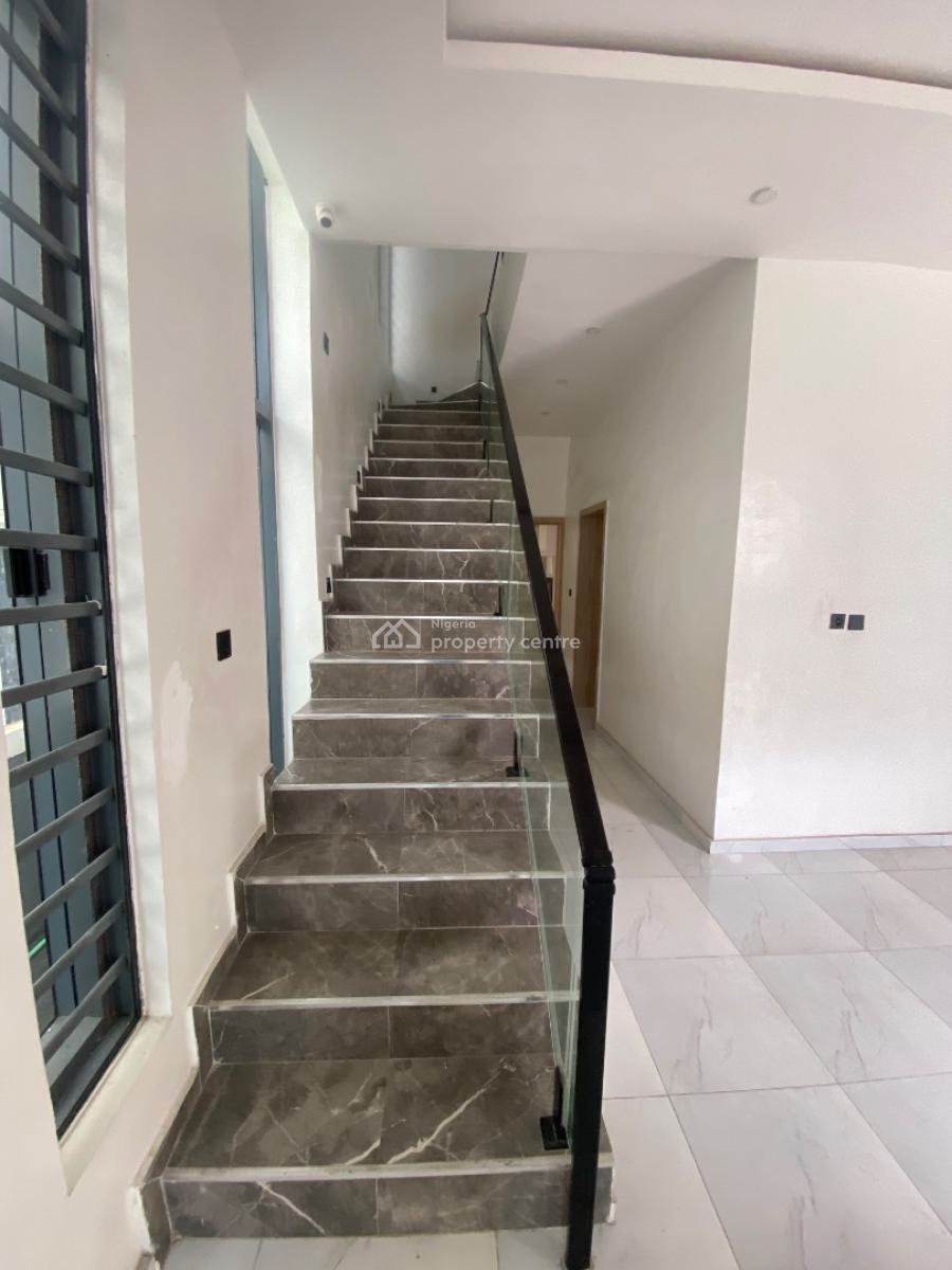 Luxury 4 Bedroom Fully Detached with Bq, Chevron, Lekki, Lagos, Detached Duplex for Rent