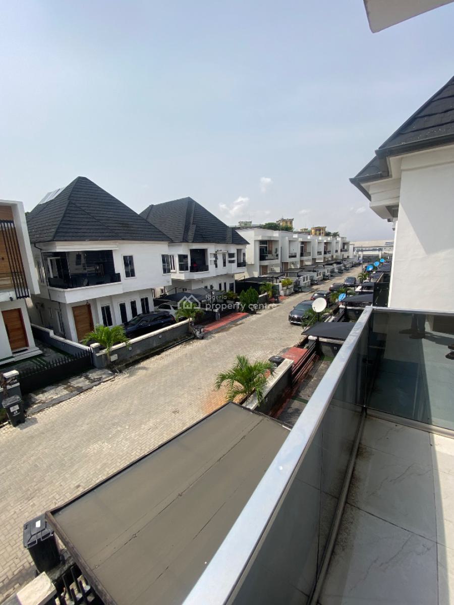 Luxury 4 Bedroom Fully Detached with Bq, Chevron, Lekki, Lagos, Detached Duplex for Rent