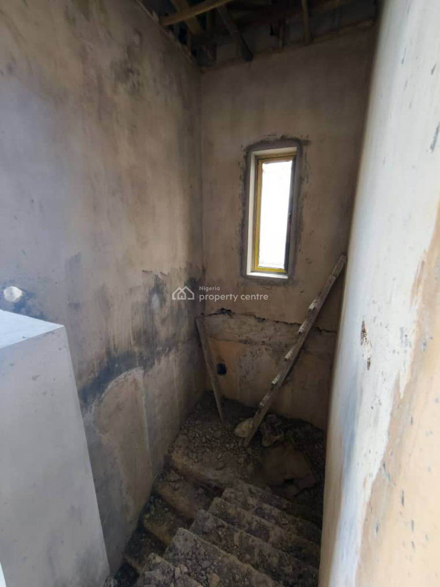 Spacious Carcass 3 Bedroom Maisonette Penthouse, Lekki Phase 1, Lekki, Lagos, House for Sale