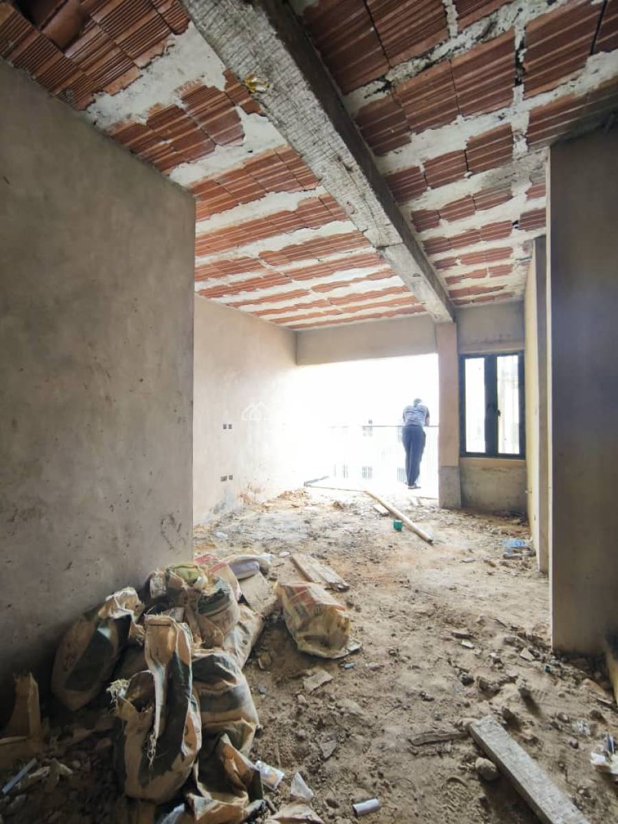 Spacious Carcass 3 Bedroom Maisonette Penthouse, Lekki Phase 1, Lekki, Lagos, House for Sale