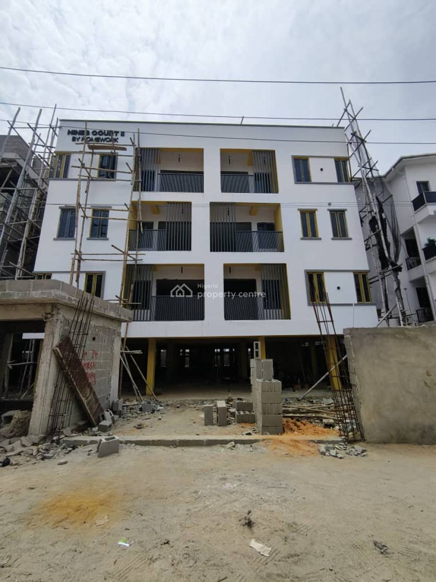 Spacious Carcass 3 Bedroom Maisonette Penthouse, Lekki Phase 1, Lekki, Lagos, House for Sale