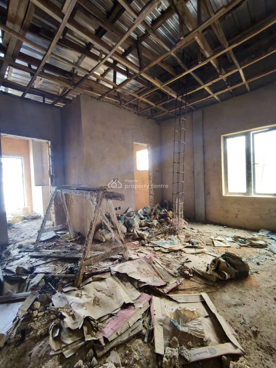 Spacious Carcass 3 Bedroom Maisonette Penthouse, Lekki Phase 1, Lekki, Lagos, House for Sale