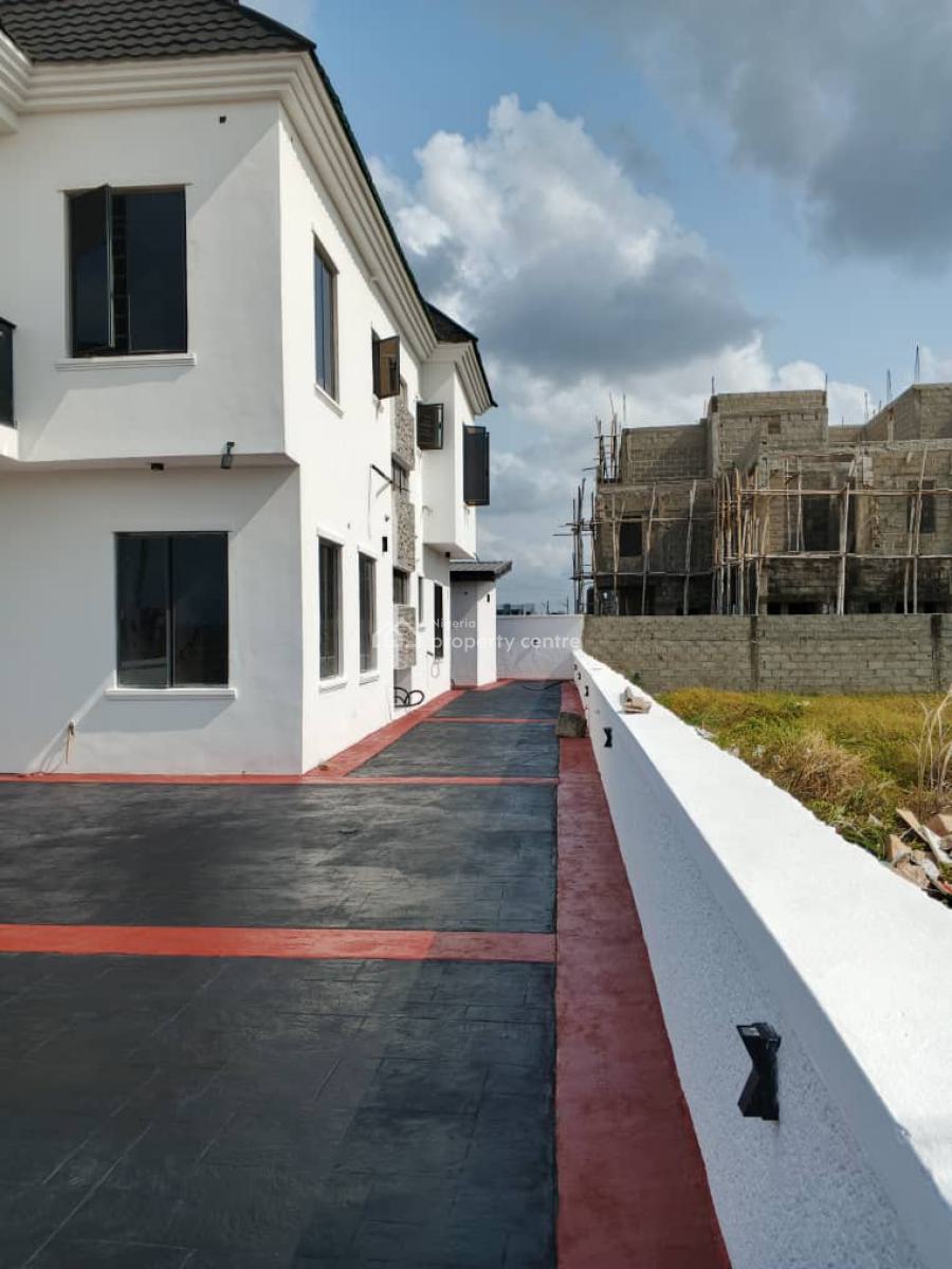 Elegant 5 Bedroom Semi Detached Duplex with Bq, Chaplin Court Estate, Abraham Adesanya, Ajah, Lagos, Semi-detached Duplex for Sale