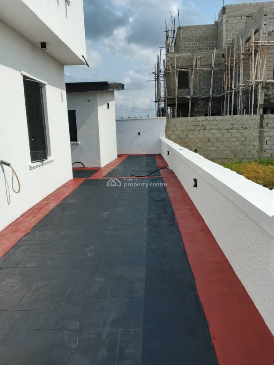 Elegant 5 Bedroom Semi Detached Duplex with Bq, Chaplin Court Estate, Abraham Adesanya, Ajah, Lagos, Semi-detached Duplex for Sale