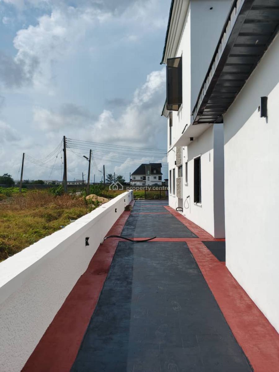 Elegant 5 Bedroom Semi Detached Duplex with Bq, Chaplin Court Estate, Abraham Adesanya, Ajah, Lagos, Semi-detached Duplex for Sale