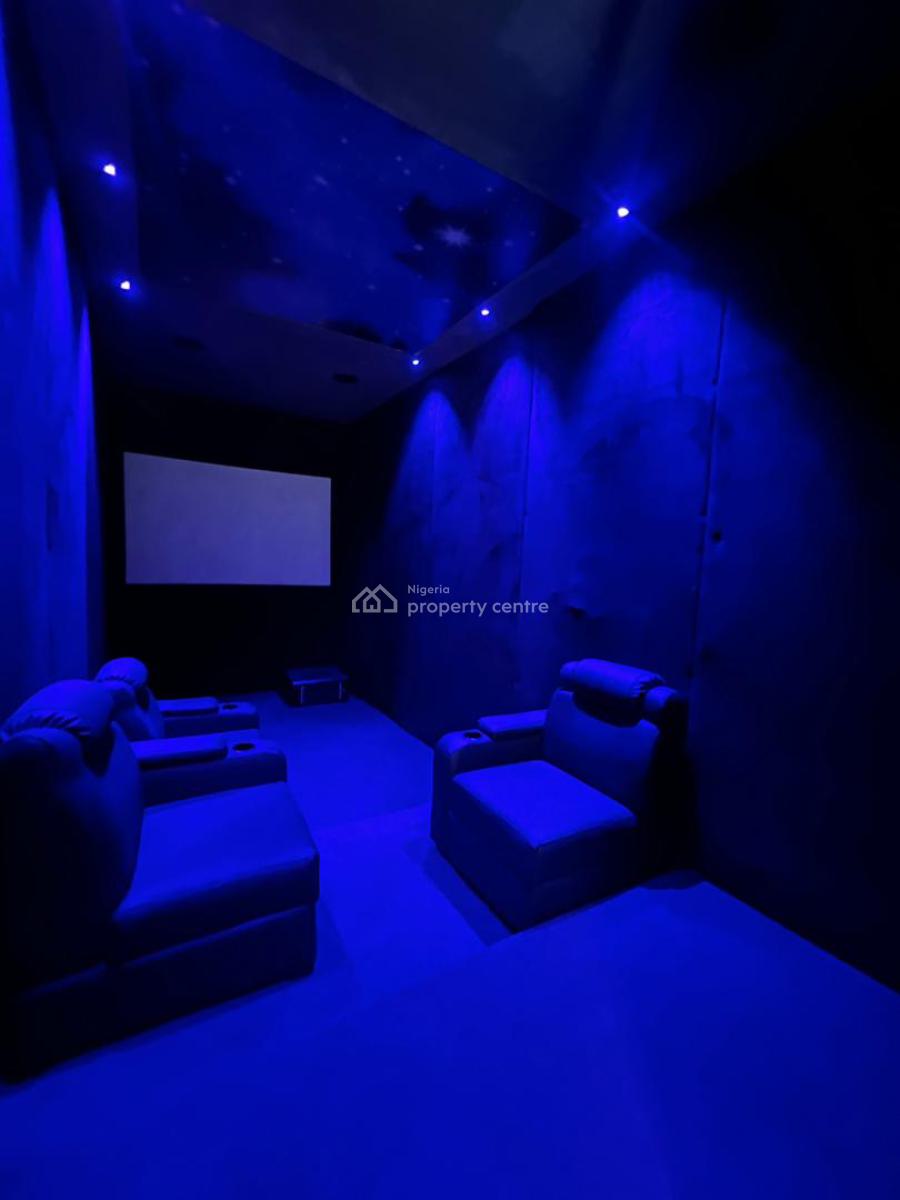 6 Bedroom Fully Detached Duplex + Bq, Rootfop - Swimming Pool, Chevron, Lekki, Lagos, Detached Duplex for Sale