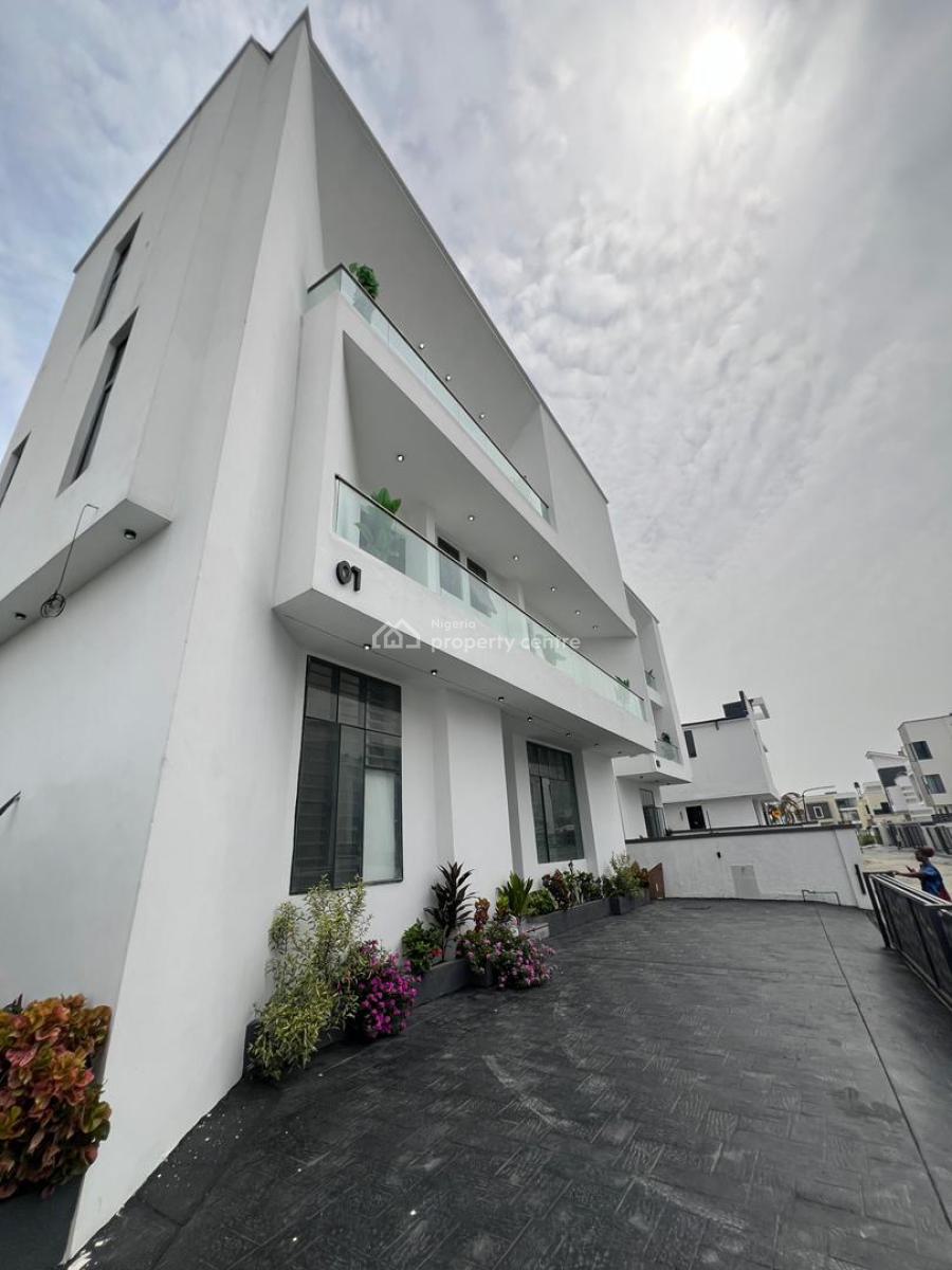 5 Bedroom Fully Detached Duplex + Bq, Rootfop, Chevron Drive, Lekki, Lagos, Detached Duplex for Sale