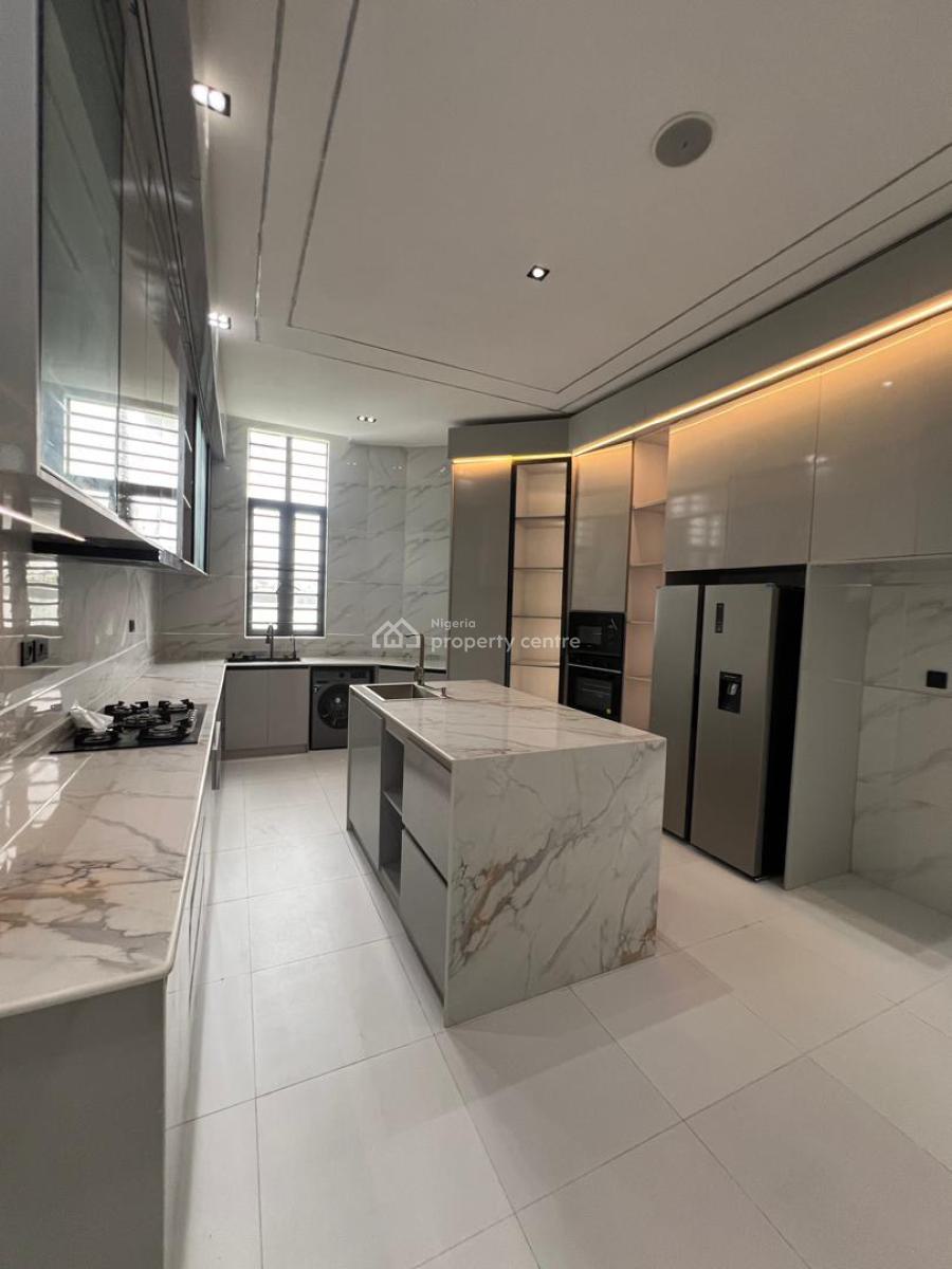 5 Bedroom Fully Detached Duplex + Bq, Rootfop, Chevron Drive, Lekki, Lagos, Detached Duplex for Sale