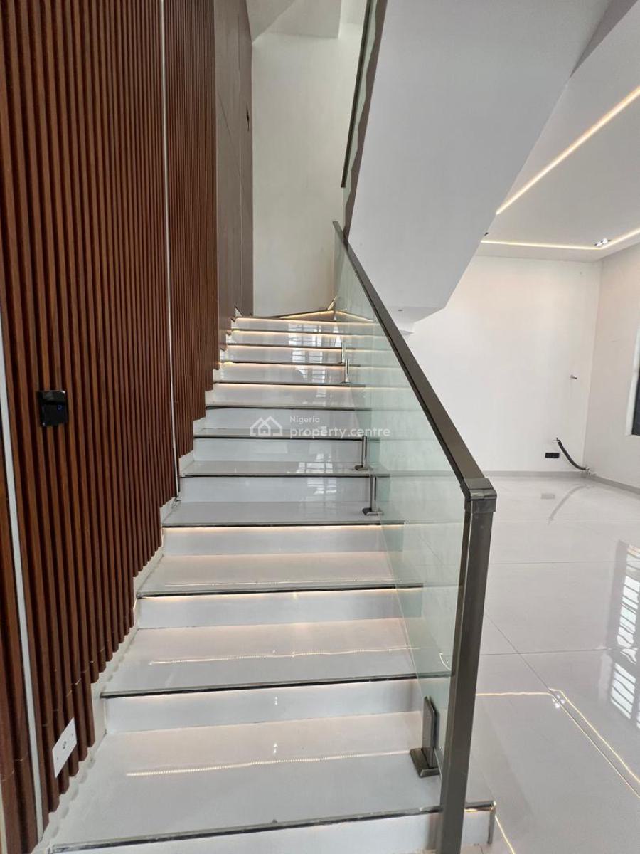 5 Bedroom Fully Detached Duplex + Bq, Rootfop, Chevron Drive, Lekki, Lagos, Detached Duplex for Sale