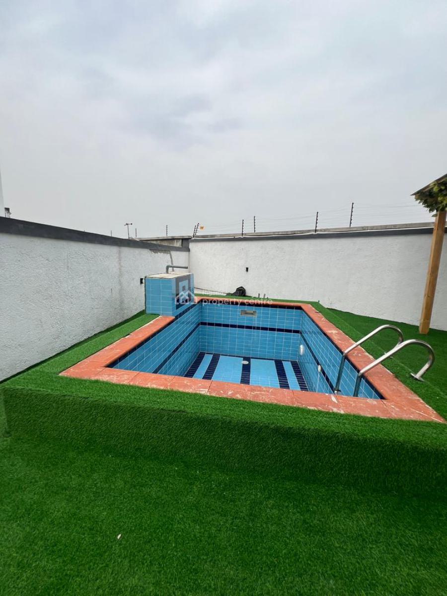 5 Bedroom Fully Detached Duplex + Bq, Rootfop, Chevron Drive, Lekki, Lagos, Detached Duplex for Sale