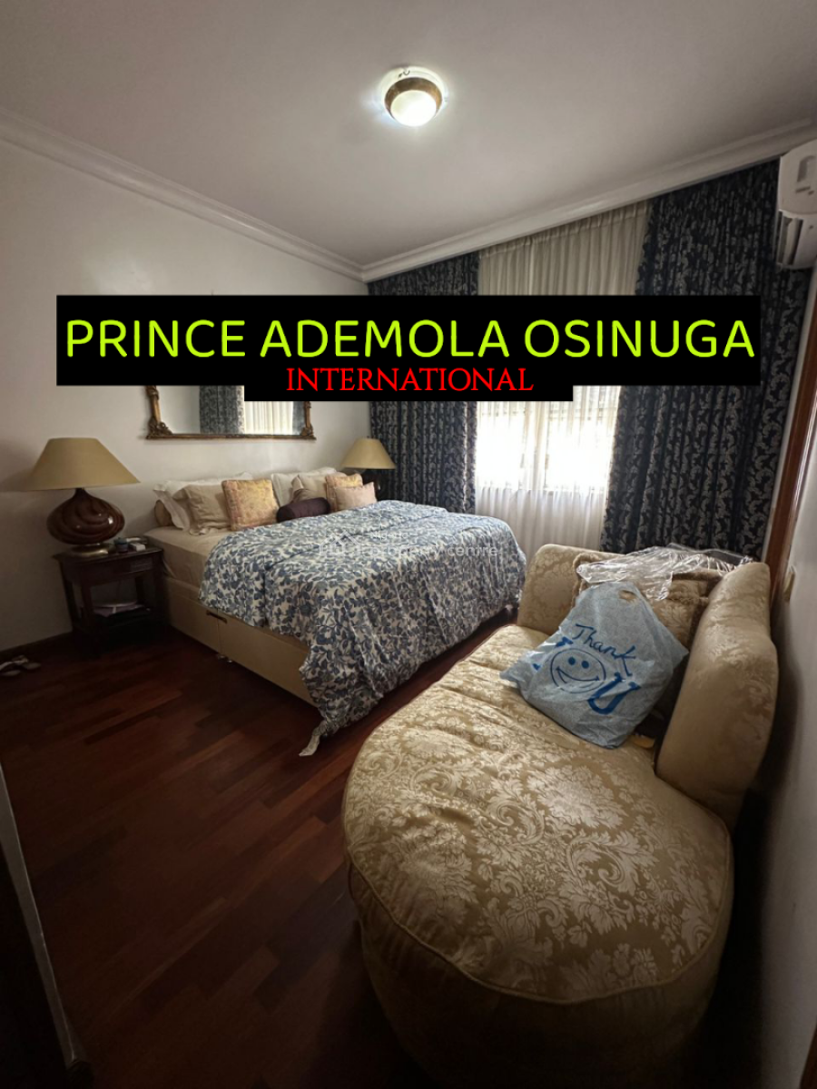 Furnished 3 Bedroom Apartment +bq+pool+tennis+gym, Old Ikoyi, Ikoyi, Lagos, Flat / Apartment for Rent