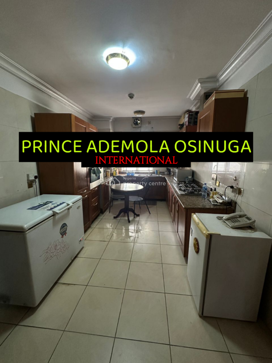 Furnished 3 Bedroom Apartment +bq+pool+tennis+gym, Old Ikoyi, Ikoyi, Lagos, Flat / Apartment for Rent