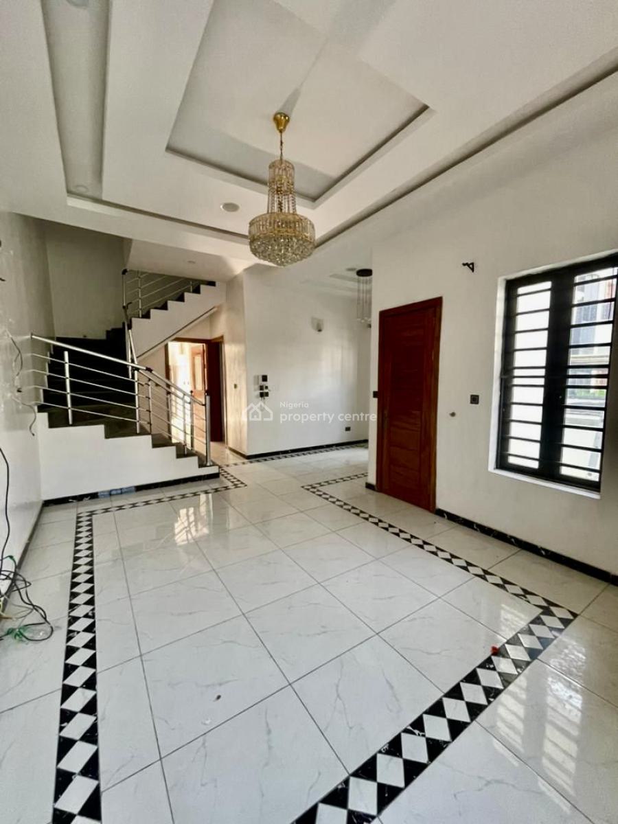 4 Bedroom Semi Detached Duplex with a Bq, Osapa, Lekki, Lagos, Semi-detached Duplex for Rent