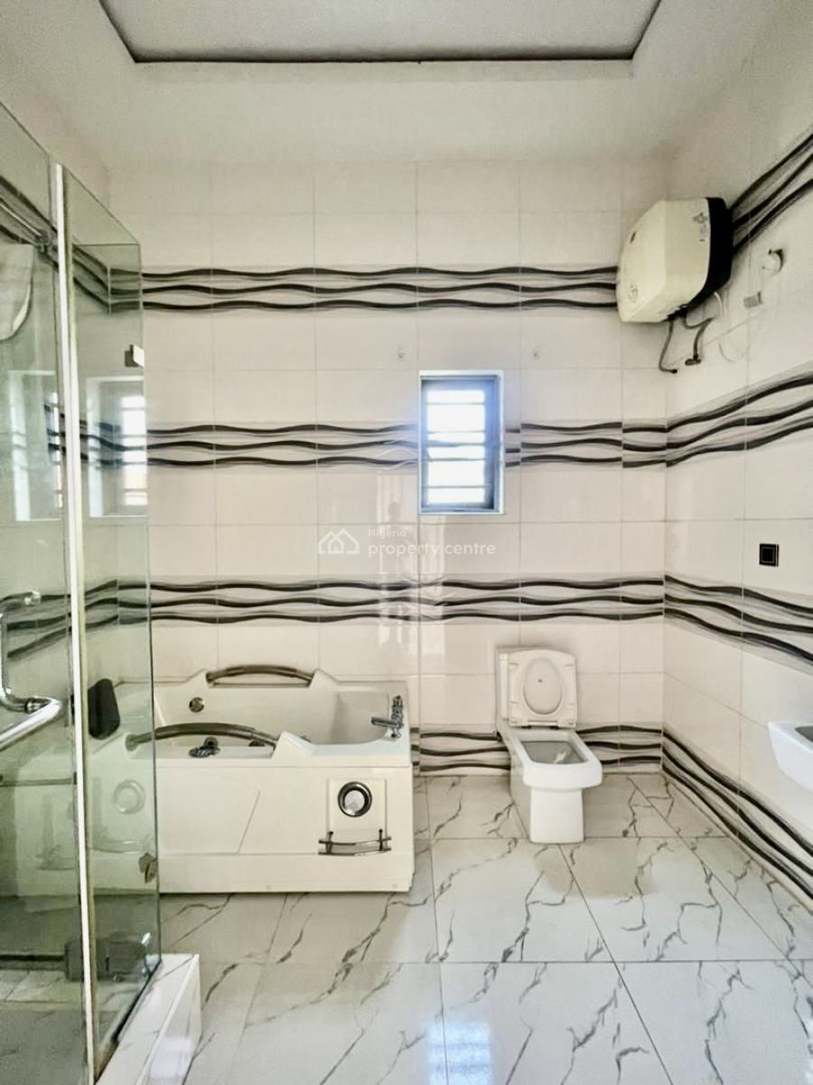 4 Bedroom Semi Detached Duplex with a Bq, Osapa, Lekki, Lagos, Semi-detached Duplex for Rent