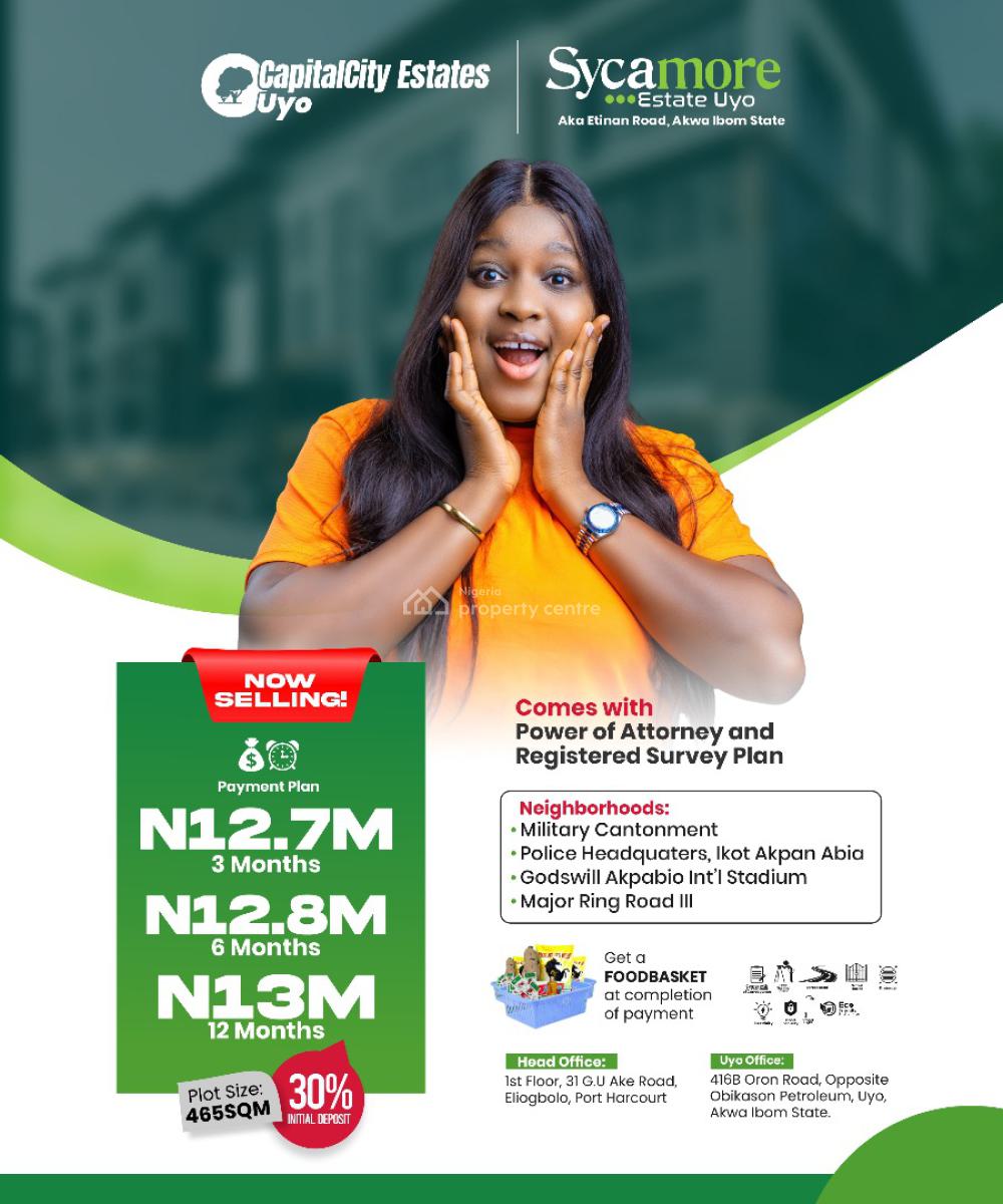 Buy and Build, Military Cantonment, Assembly Hall, Etinan, Akwa Ibom, Mixed-use Land for Sale