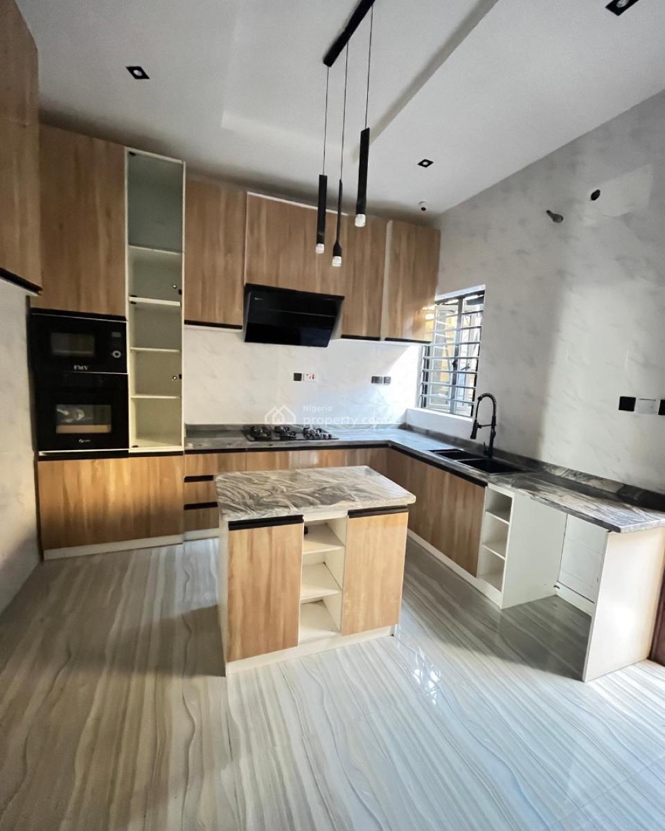 Stunning 4 Bedroom Semi Detached Duplex with Bq, Agungi, Lekki, Lagos, Semi-detached Duplex for Sale