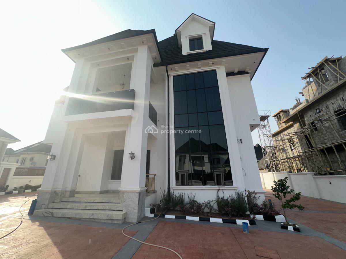 Luxury 7 Bedroom  Mansion with 2 Rooms Bq, & Pool, Efab Metropolis Estate, Gwarinpa, Abuja, Detached Duplex for Sale